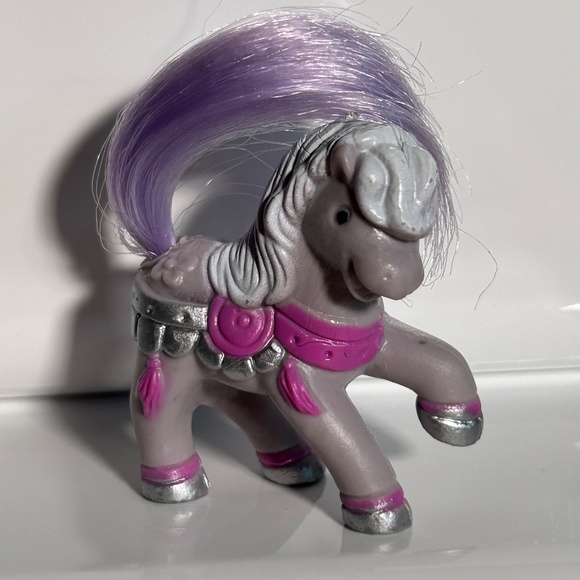 Vintage 1980's Tara Toy Carousel Cuties Set of 8 Plus 1 1990's Chap Mei Pony - Picture 8 of 16